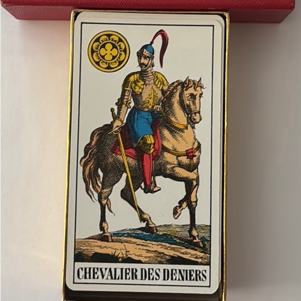 Classic Tarot Card Deck with Red Box - Picture 3 of 3